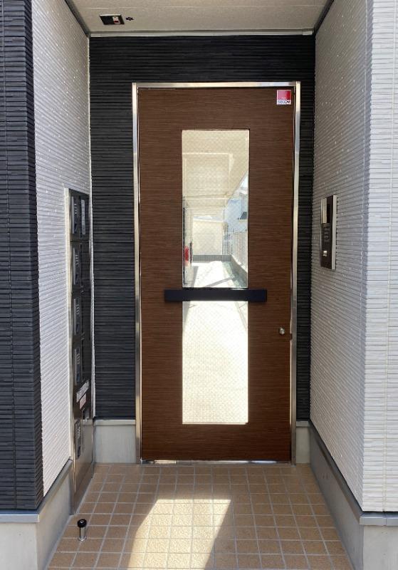 セキュリティ　同施工会社の同シリーズ物件写真になります