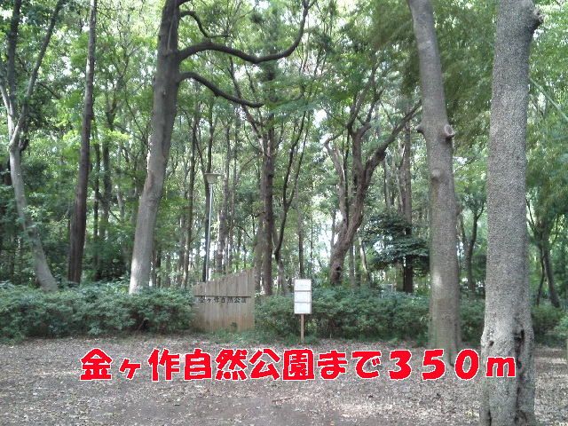 公園　金ヶ作自然公園（公園）まで350m