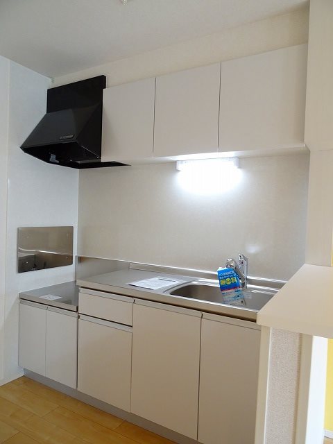 キッチン　お好きなガスコンロを設置できます。