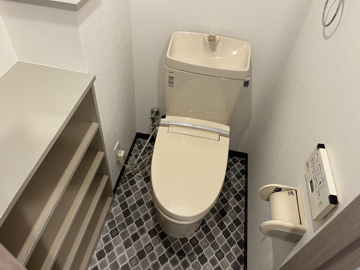 トイレ　ウォシュレット付き洋式トイレ♪