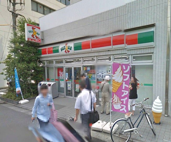 コンビニ　サンクス両国駅東口店（コンビニ）まで80m