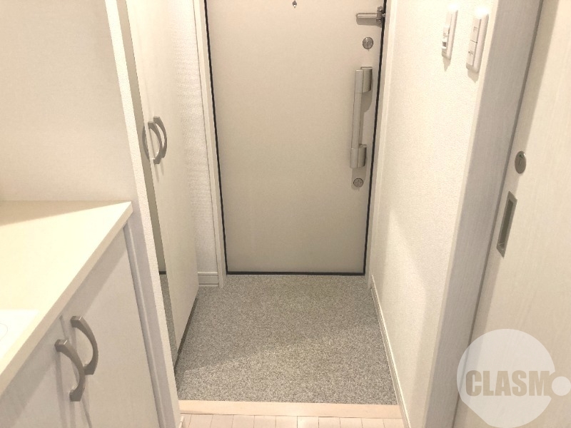 玄関　トールタイプのシューズボックスあり♪