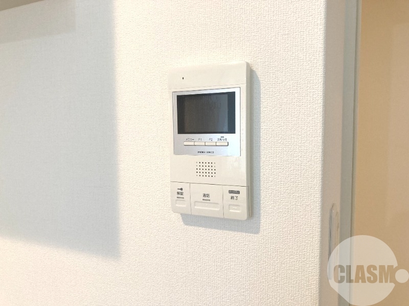 セキュリティ　訪問チェックができるモニターホン♪