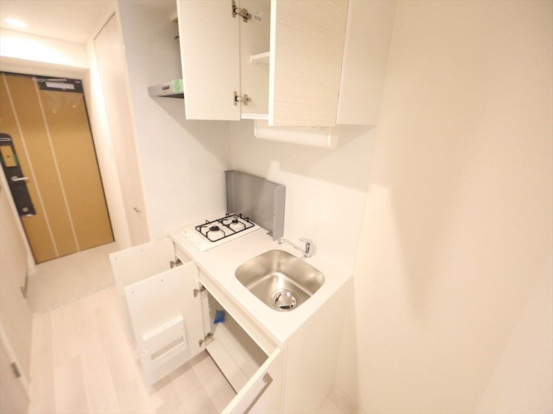 キッチン　システムキッチン（ガス2口コンロ付）