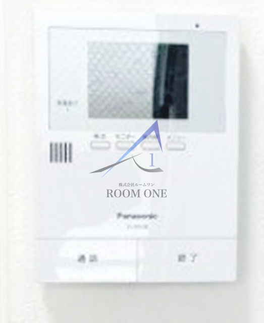 セキュリティ　モニター付きインターホンです。