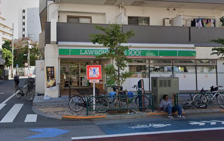 コンビニ　100円ローソン（コンビニ）まで100m