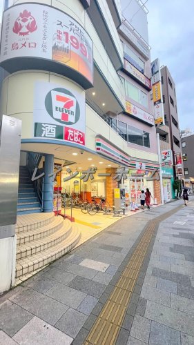 コンビニ　セブンイレブン 朝霞駅前店（コンビニ）まで825m