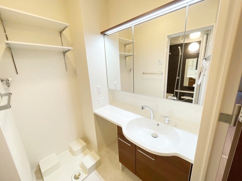 洗面設備　図面と現状に相違がある場合には現状を優先