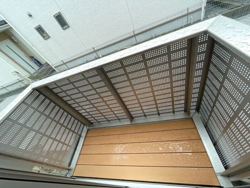 バルコニー　図面と現状に相違がある場合には現状を優先