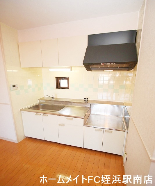 キッチン　★二口コンロ持ち込み可能です★参考写真