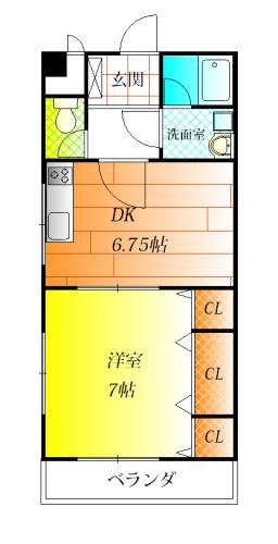 Vulcan城山の間取り写真