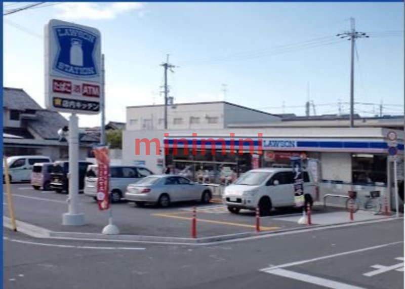 コンビニ　ローソン摂津一津屋一丁目店（コンビニ）まで81m