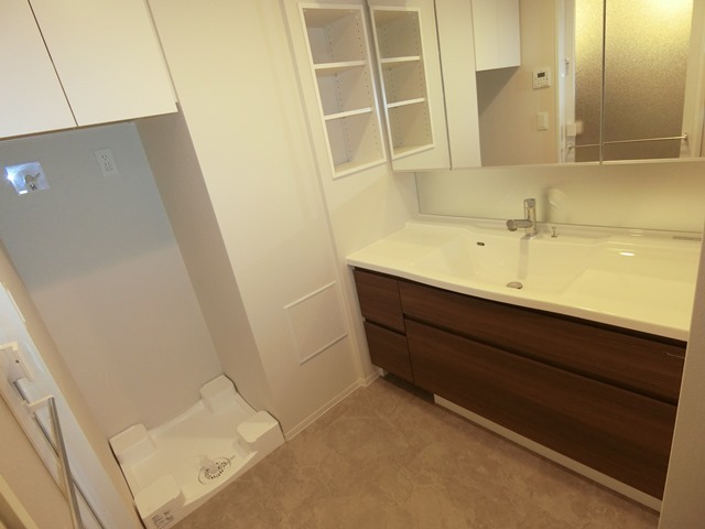 洗面設備　同じ仕様