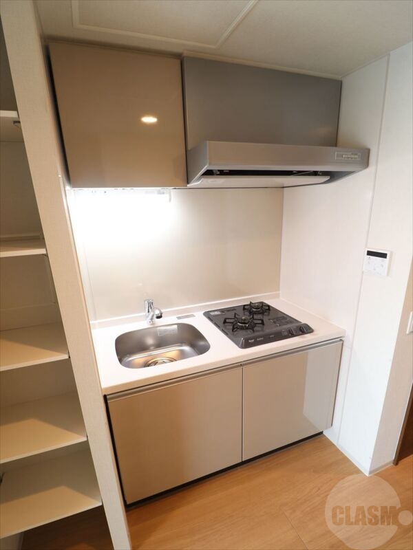 キッチン　２口コンロのキッチン