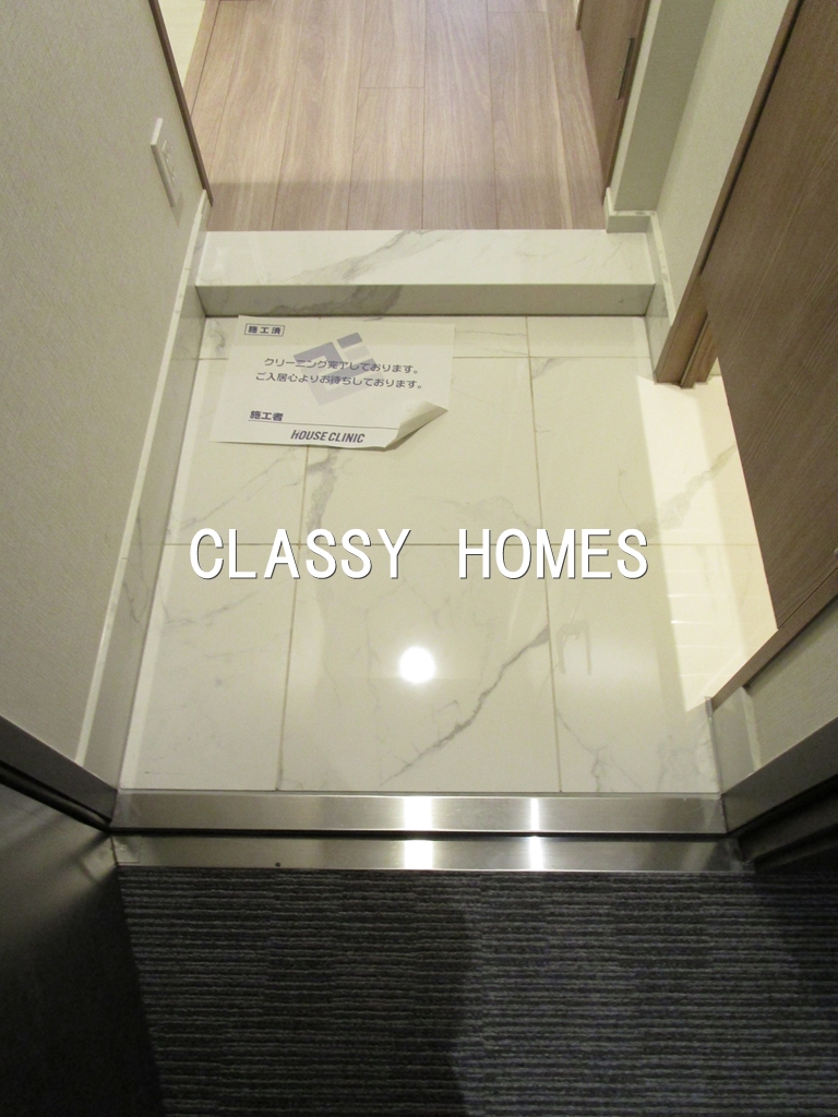 玄関　2021年竣工　グランリビオ芝大門：玄関