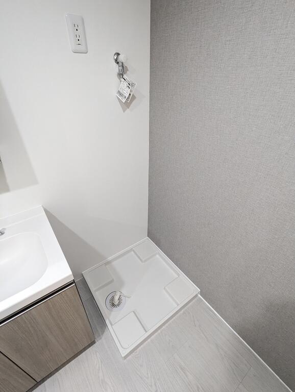 セキュリティ　室内洗濯機置場