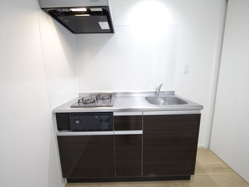 キッチン　システムキッチン（ガス2口コンロ付）