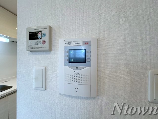 セキュリティ　モニター付きインターフォンです