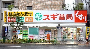 ドラックストア　スギ薬局 中野南台店（ドラッグストア）まで200m