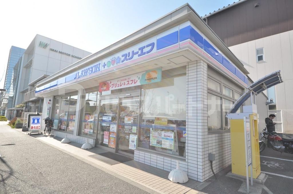 コンビニ　ローソン・スリーエフ瑞江四丁目店（コンビニ）まで210m