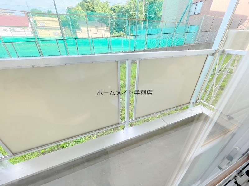 バルコニー　バルコニー付きです！