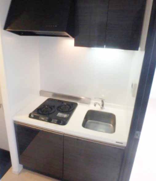 キッチン　★使いやすい二口コンロ、システムキッチン★