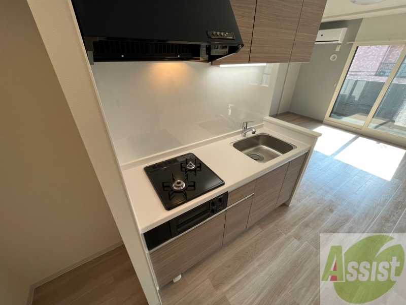 キッチン　キッチンはスペースも広々していて使いやすそうですよ！