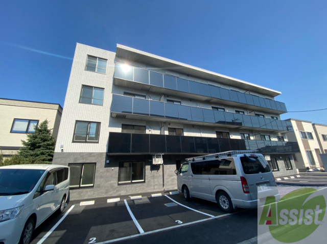 建物外観　札幌市西区西町南「ＬＵＦＦＹ」