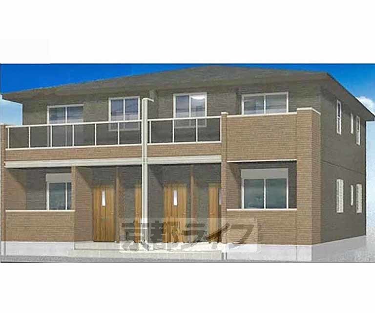 建物外観　予想図、・完成予想図