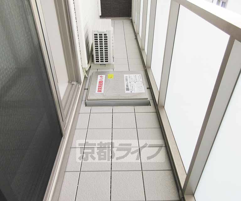 バルコニー　広々としたベランダです