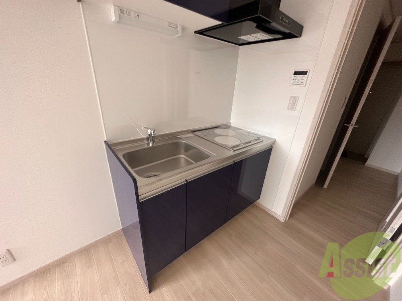 キッチン　システムキッチンなので、すぐにお使い頂けます。