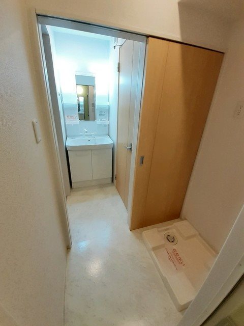 洗面設備　洗髪洗面台です。