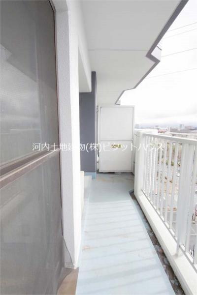 バルコニー　南向きバルコニー