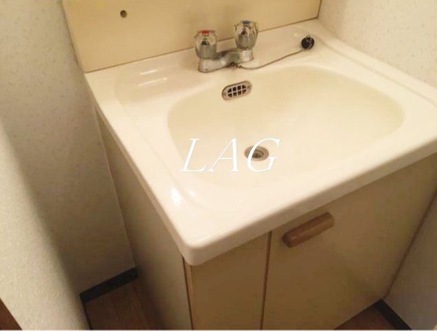 洗面設備　洗面台です。