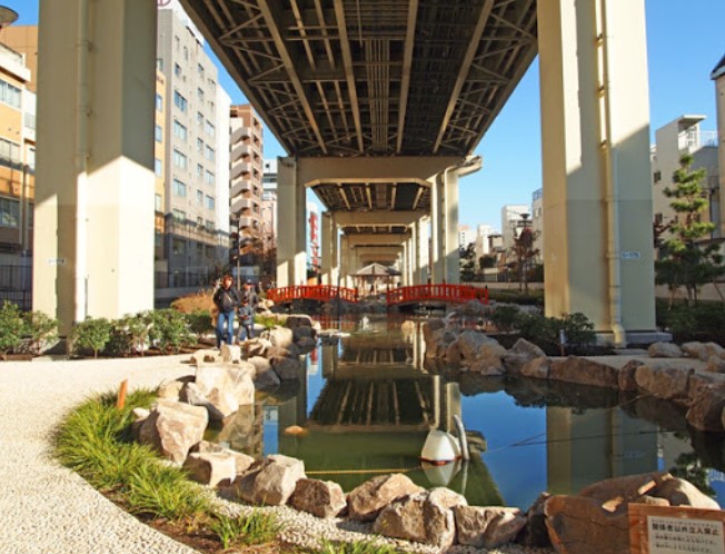 公園　竪川親水公園（公園）まで510m