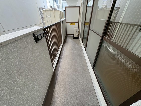 バルコニー　※別部屋の写真です