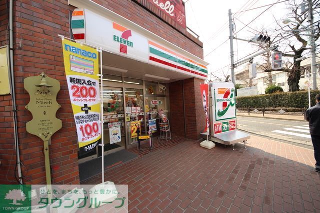 コンビニ　セブンイレブン調布仙川駅南店（コンビニ）まで410m