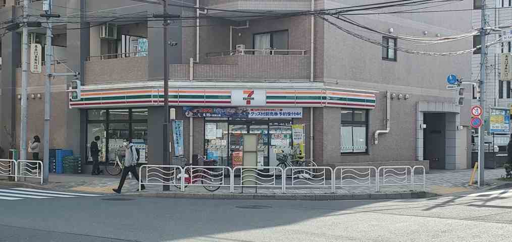 コンビニ　セブン－イレブン江東亀戸２丁目店（コンビニ）まで76m
