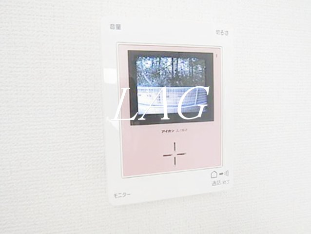 セキュリティ　モニター付きインターフォンです。