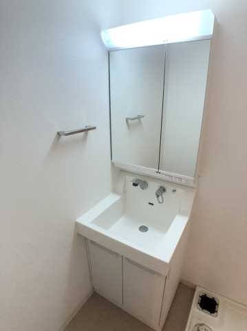 洗面設備　ステージファースト東大前の独立洗面台