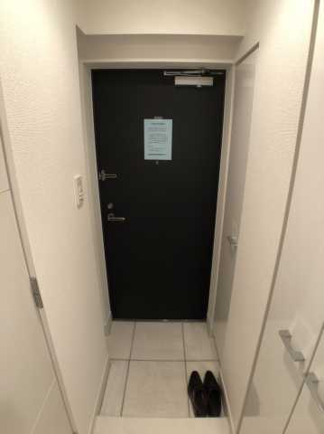 玄関　ステージファースト東大前の玄関