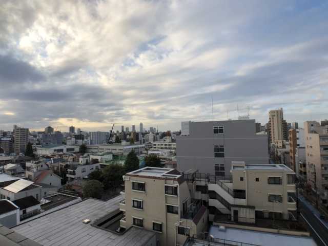 眺望　ステージファースト東大前の対面式キッチン