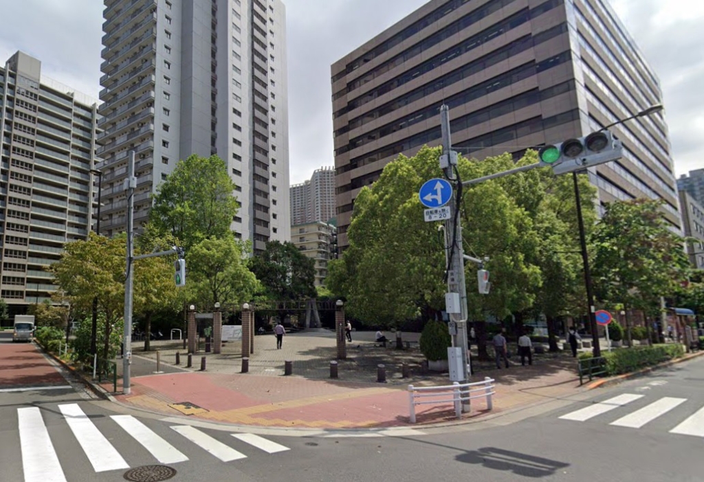 公園　トリニティ芝浦緑地（公園）まで538m