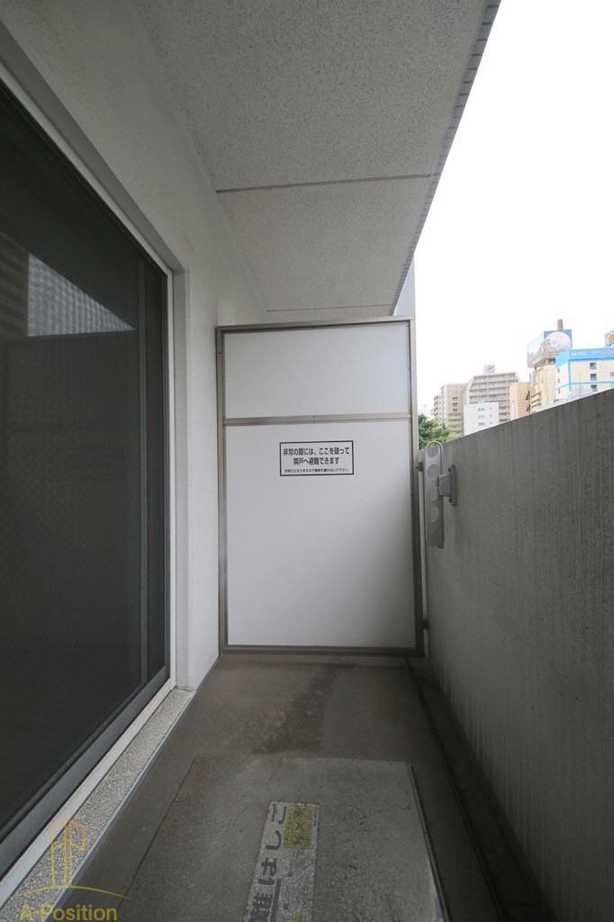 バルコニー　エステムコート難波EASTレオルガ