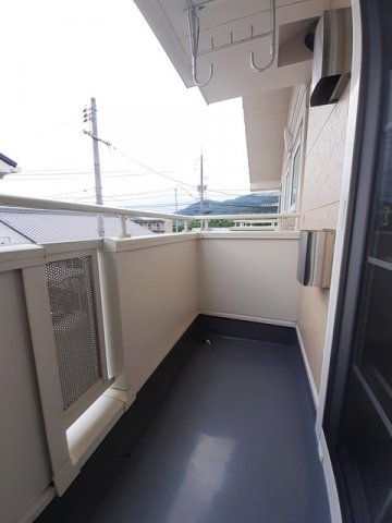 バルコニー　広々としたバルコニーです