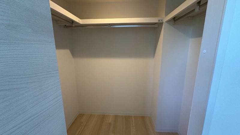 収納　ウォークインクローゼット