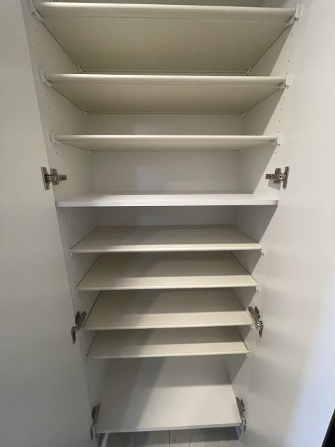 収納　同物件別号室のものです。