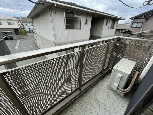 バルコニー　落ち着いた時間を過ごせるバルコニーです