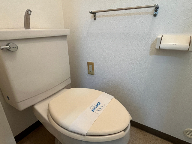 トイレ　写真は別の部屋の参考写真になります。