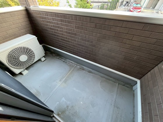 バルコニー　※別部屋の写真です
